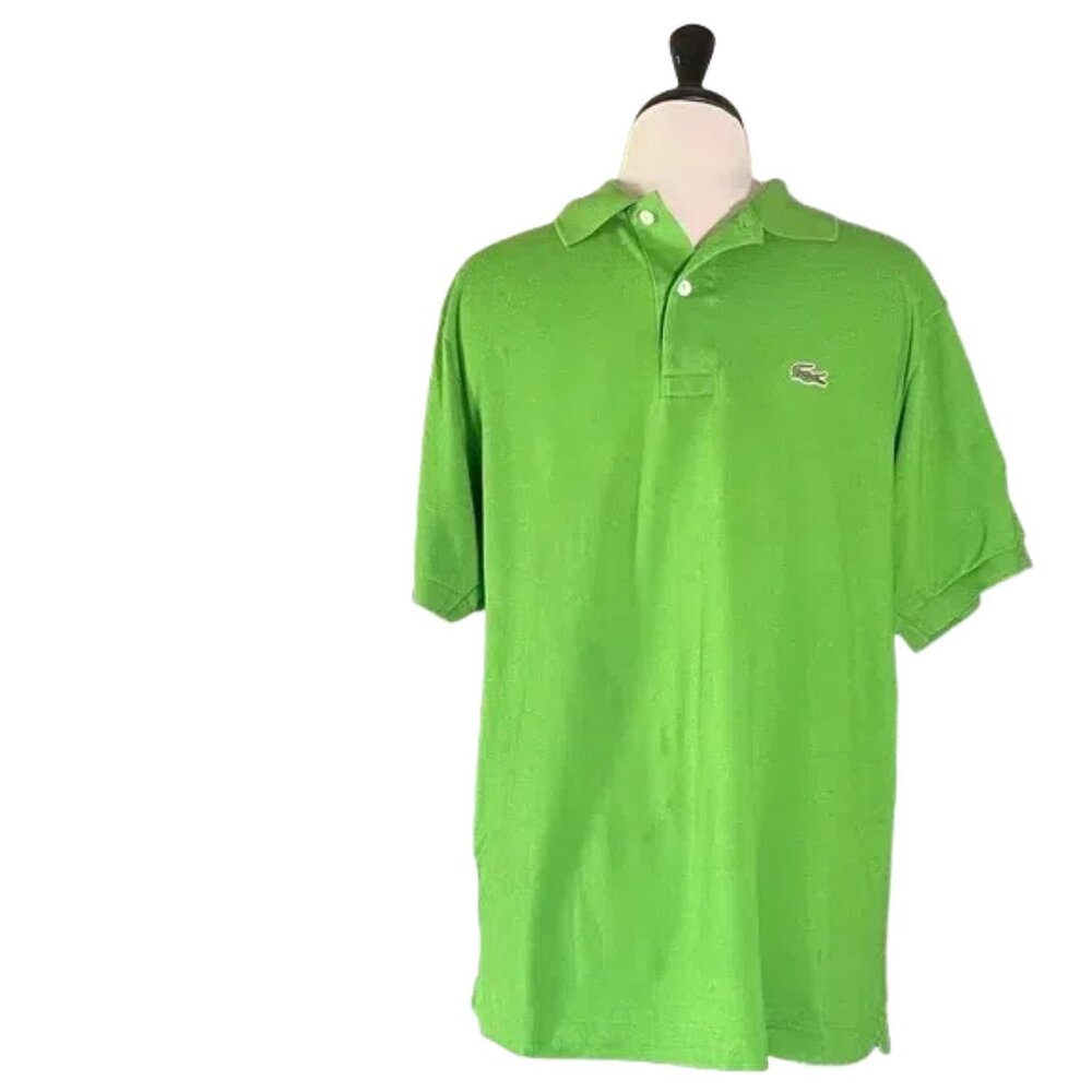 Lacoste Men's Vibrant Green Polo Shirt